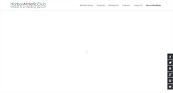 Desktop Screenshot of harborathletic.com